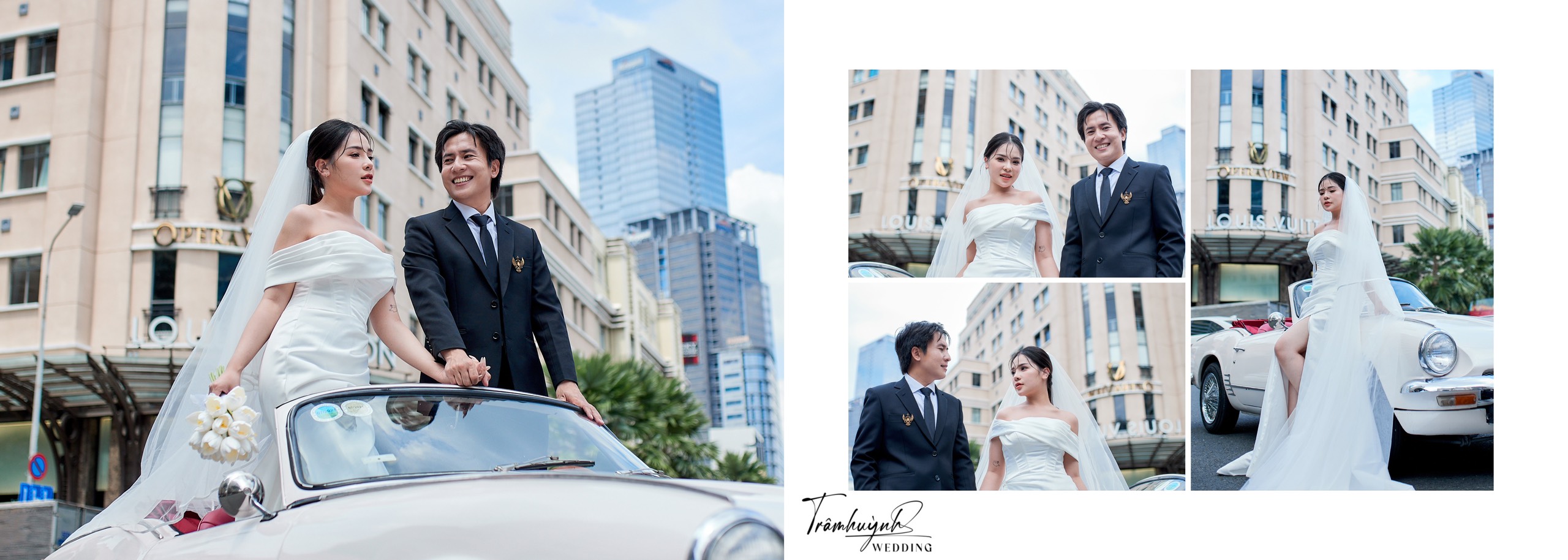 Banner Trâm Huỳnh Wedding 2